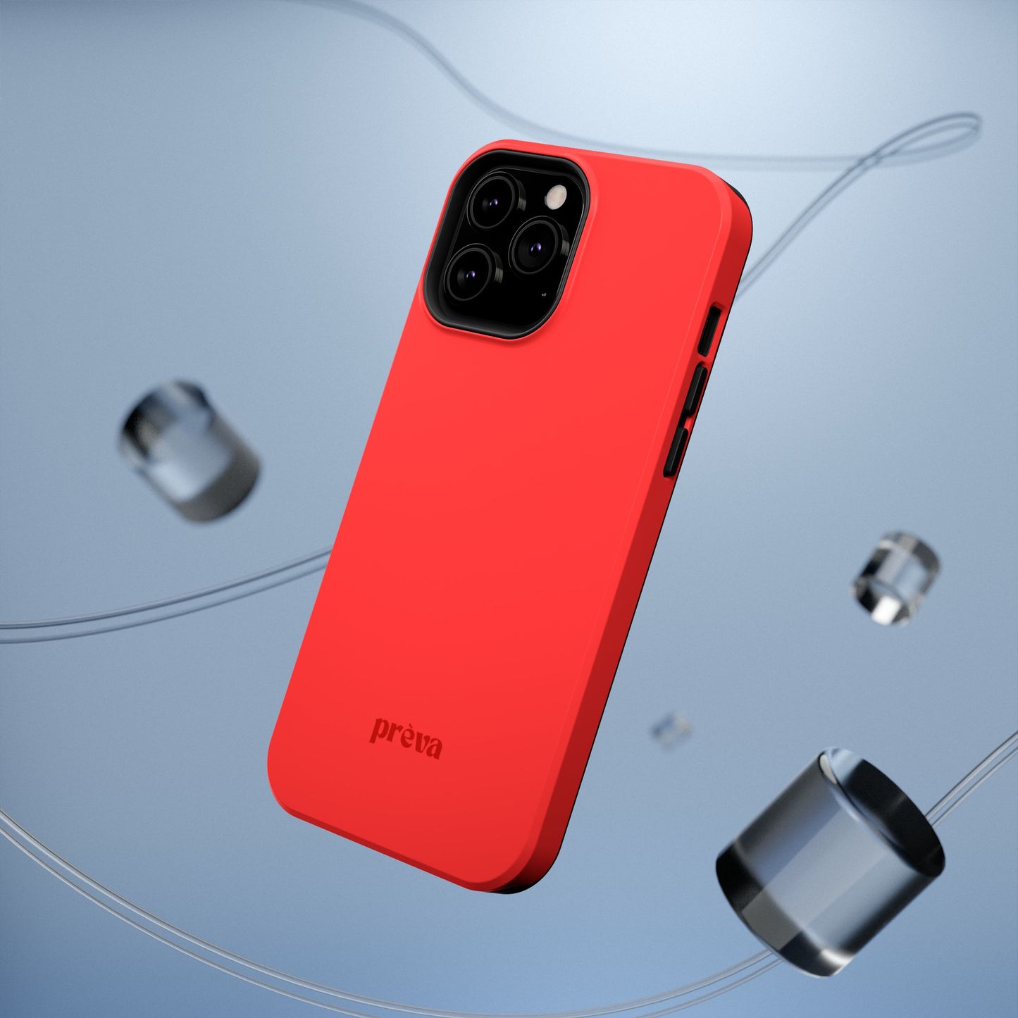 Neon Red Phone Case