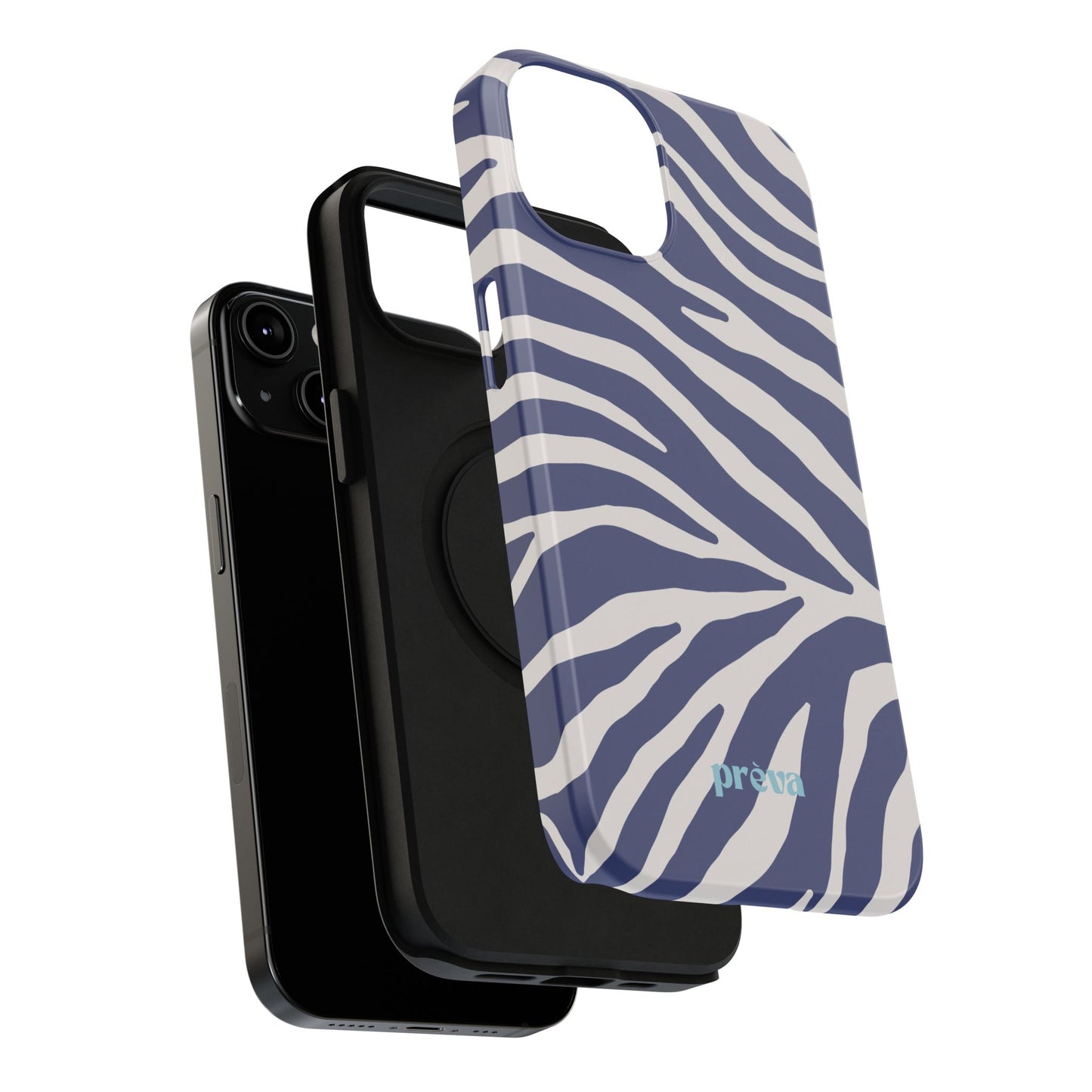 Blue Zebra Phone Case
