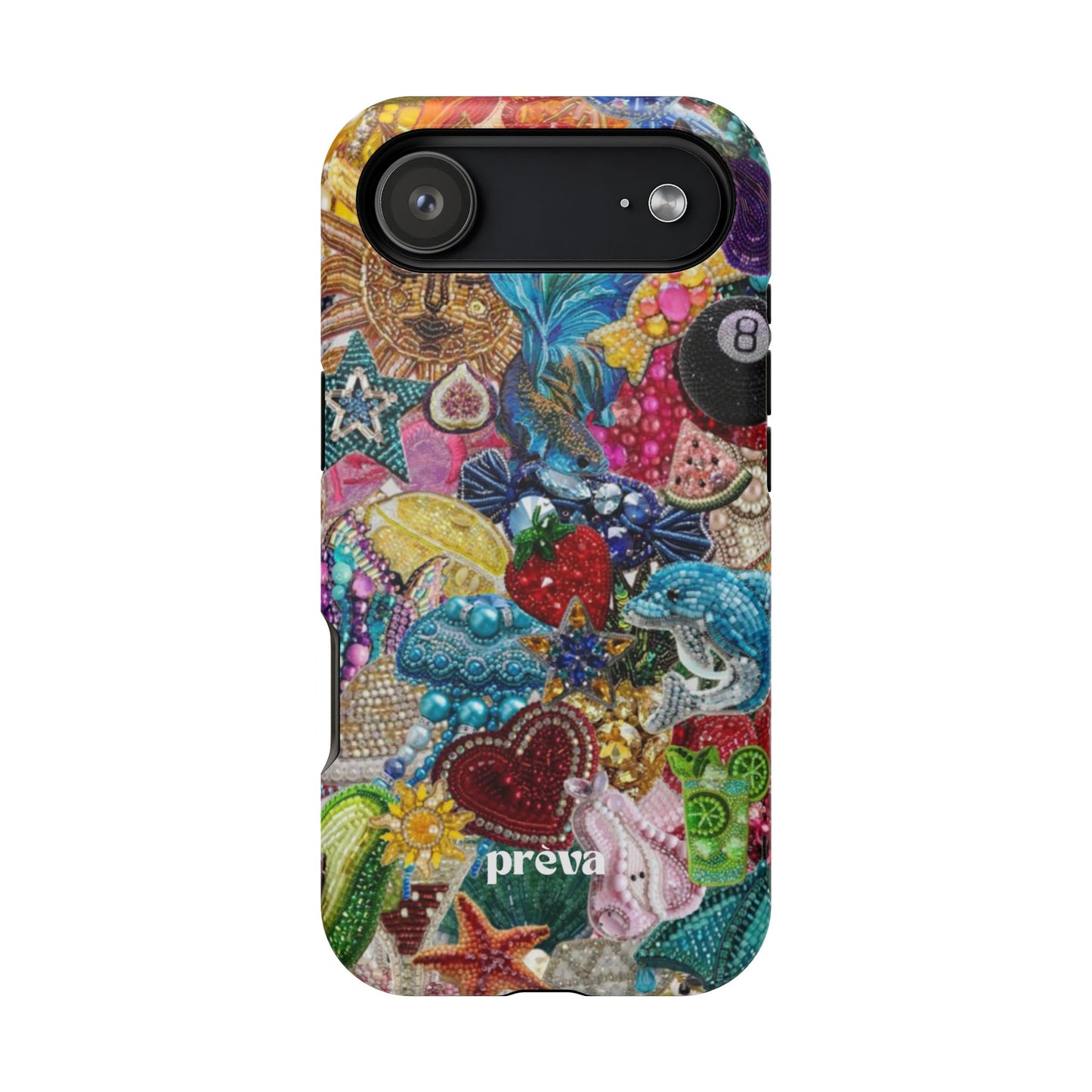 Colorful Rhinestone Phone Case