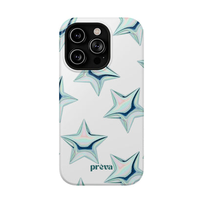 White Starburst Phone Case