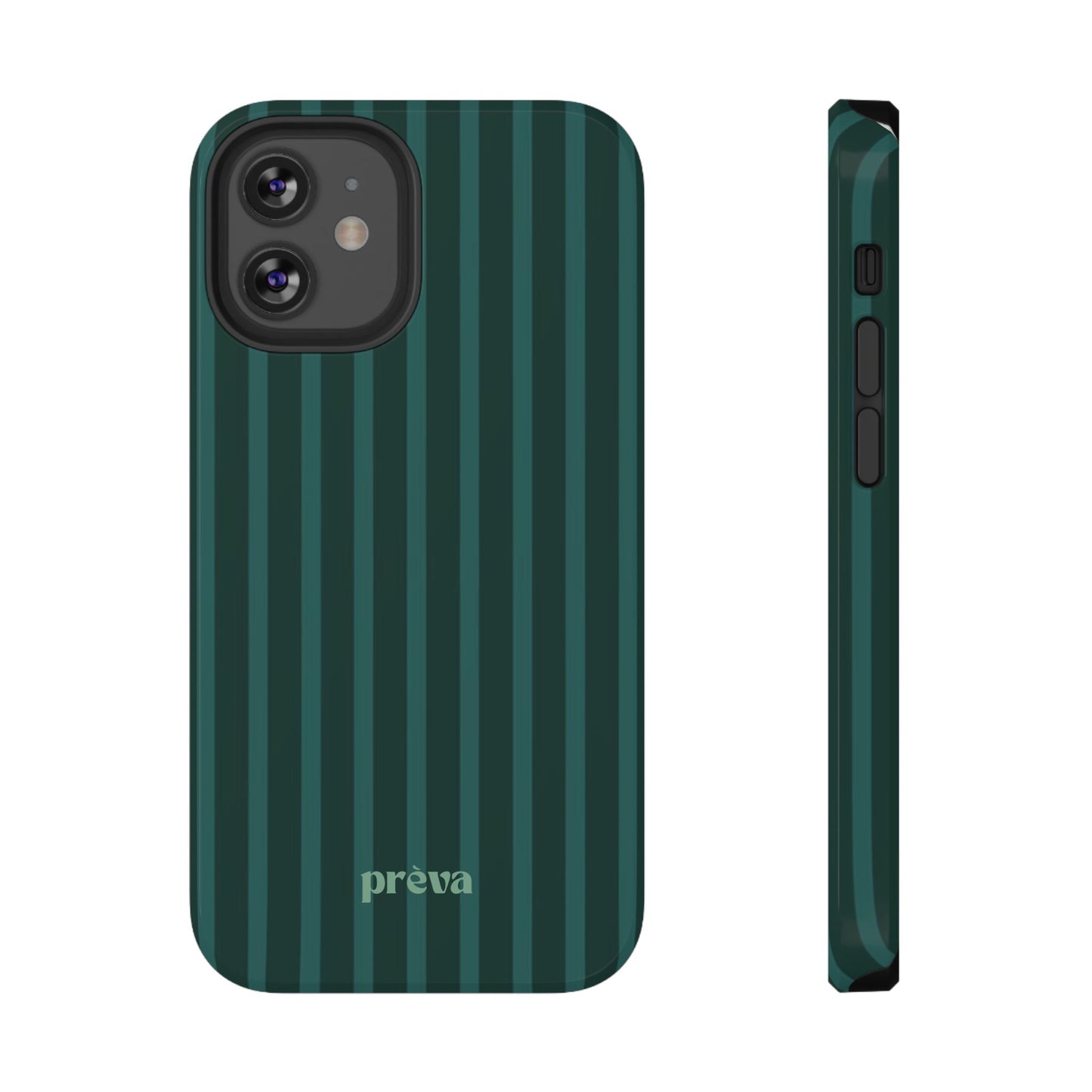 Striped Green Phone Case