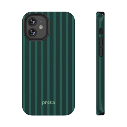 Striped Green Phone Case
