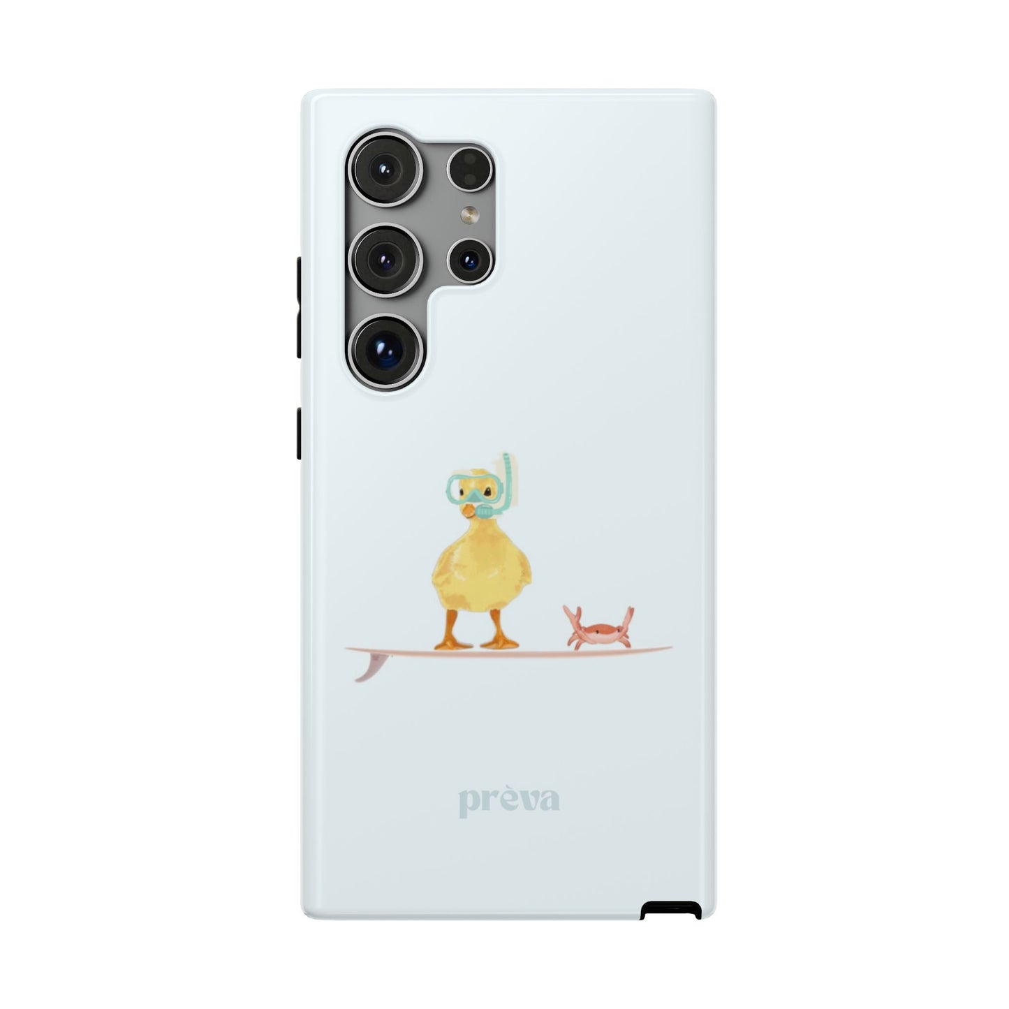 Scuba Duck Stripes Phone Case