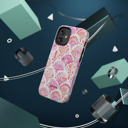Pink Shell Watercolor Phone Case