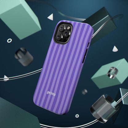 Lavender Stripes Phone Case