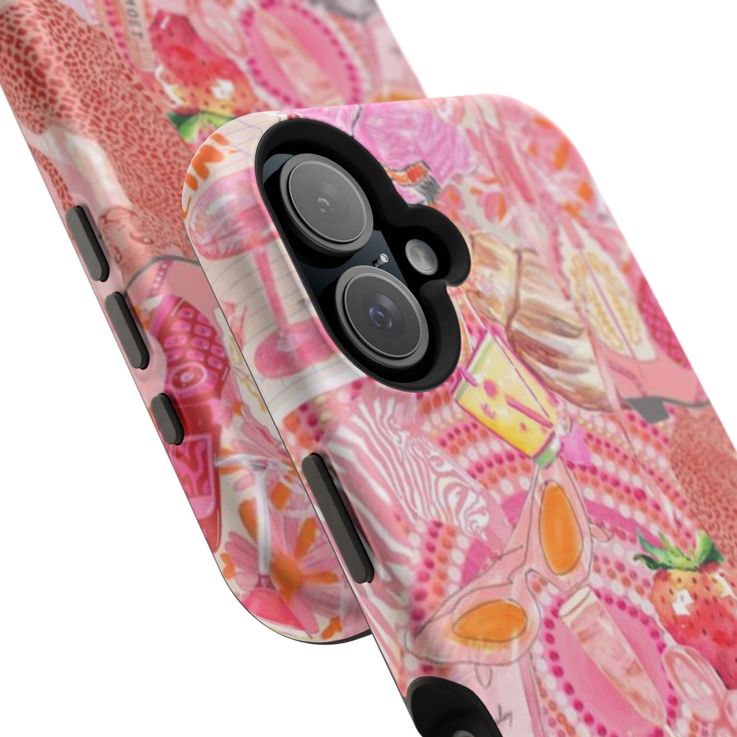 Pink Collage Phone Case