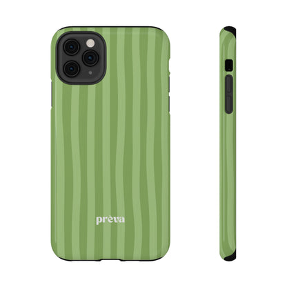 Light Green Stripes Phone Case