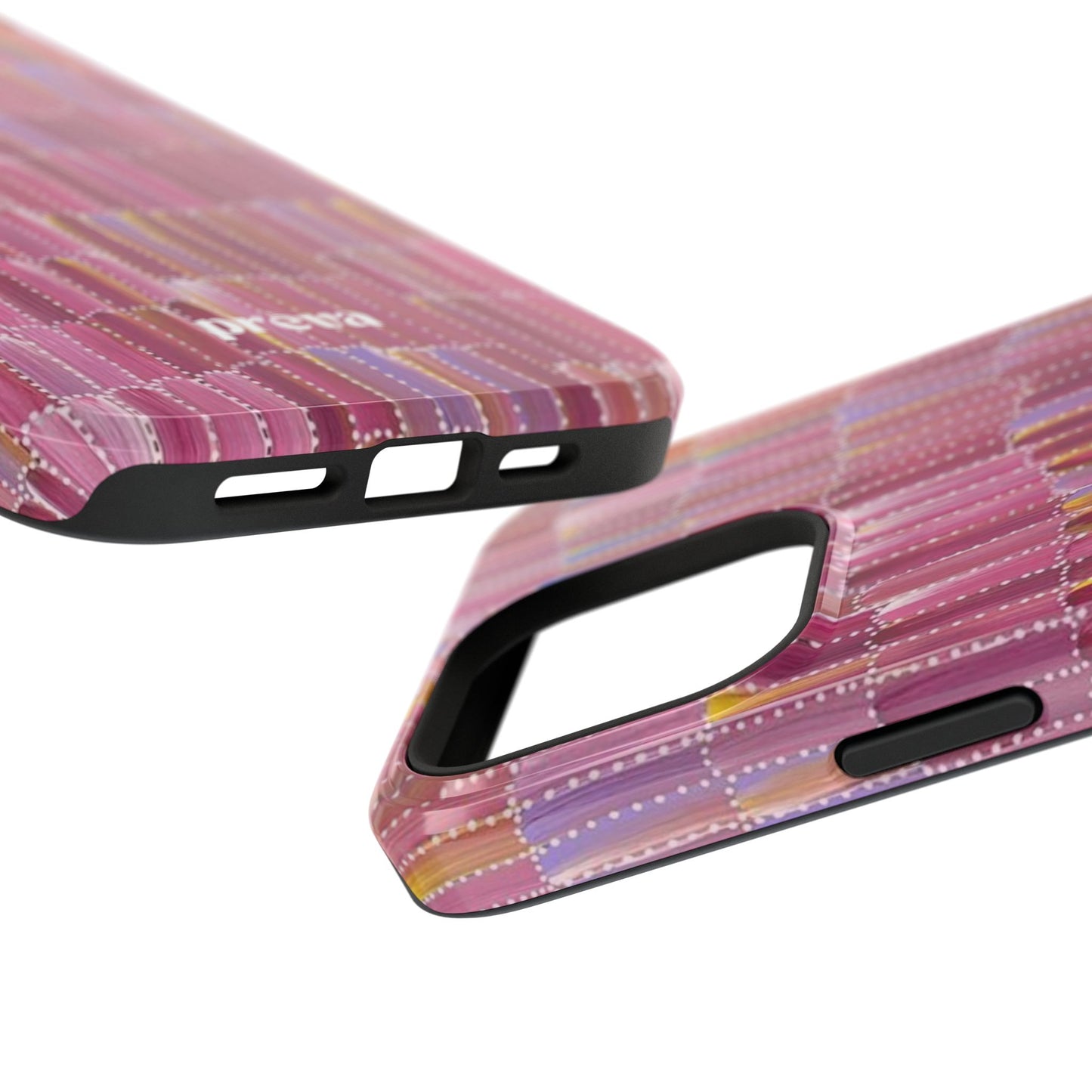 Pink Brushstroke Phone Case