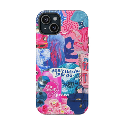 Vibrant Galaxy Collage Phone Case