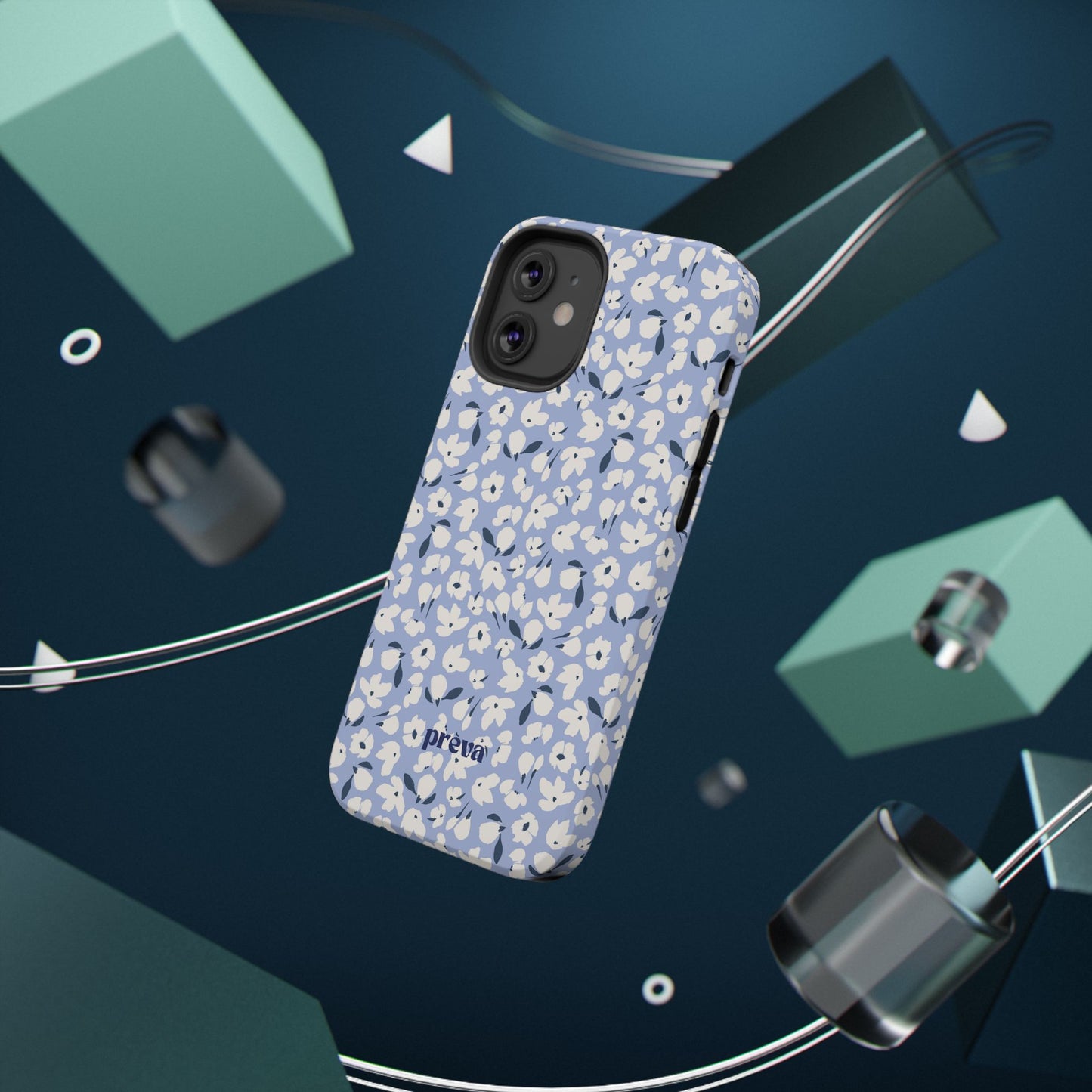 Petals On Blue Phone Case
