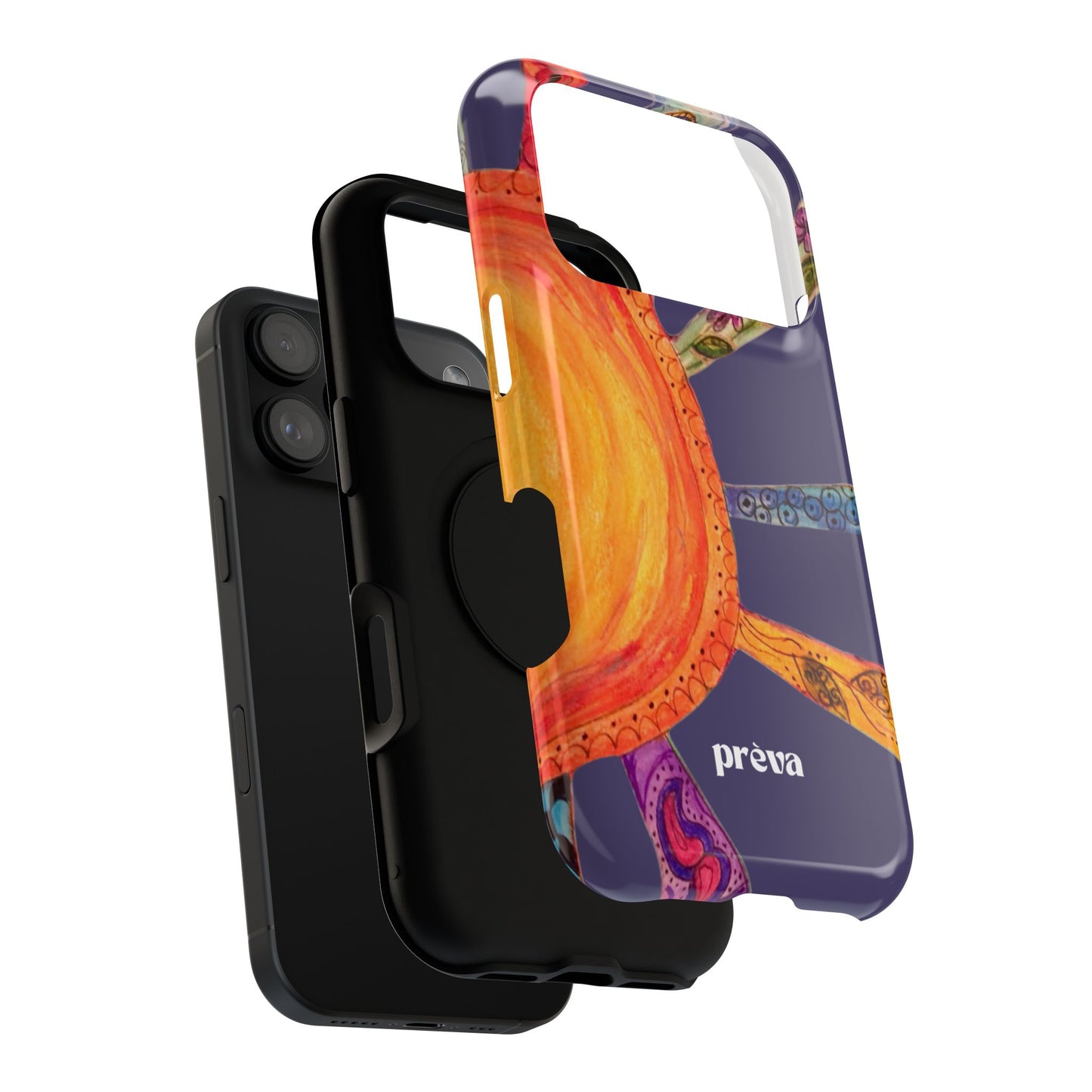 Purple Cancun Sun Phone Case