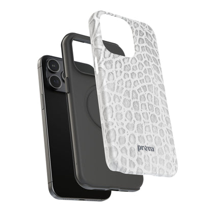 White Snake Phone Case