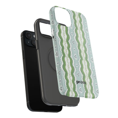 Green Waves Phone Case