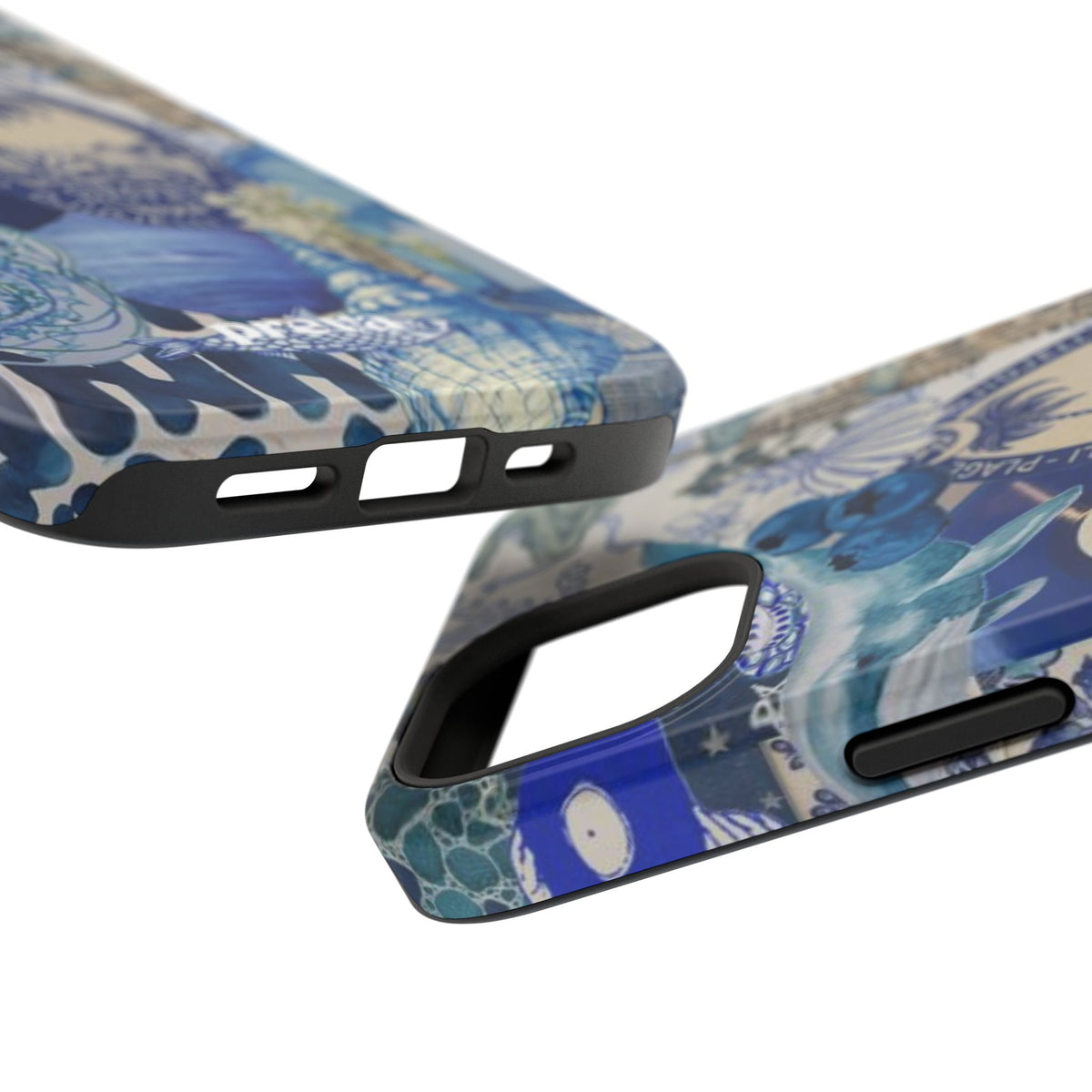Blue Night Collage Phone Case