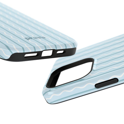 Blue Island Stripes Phone Case