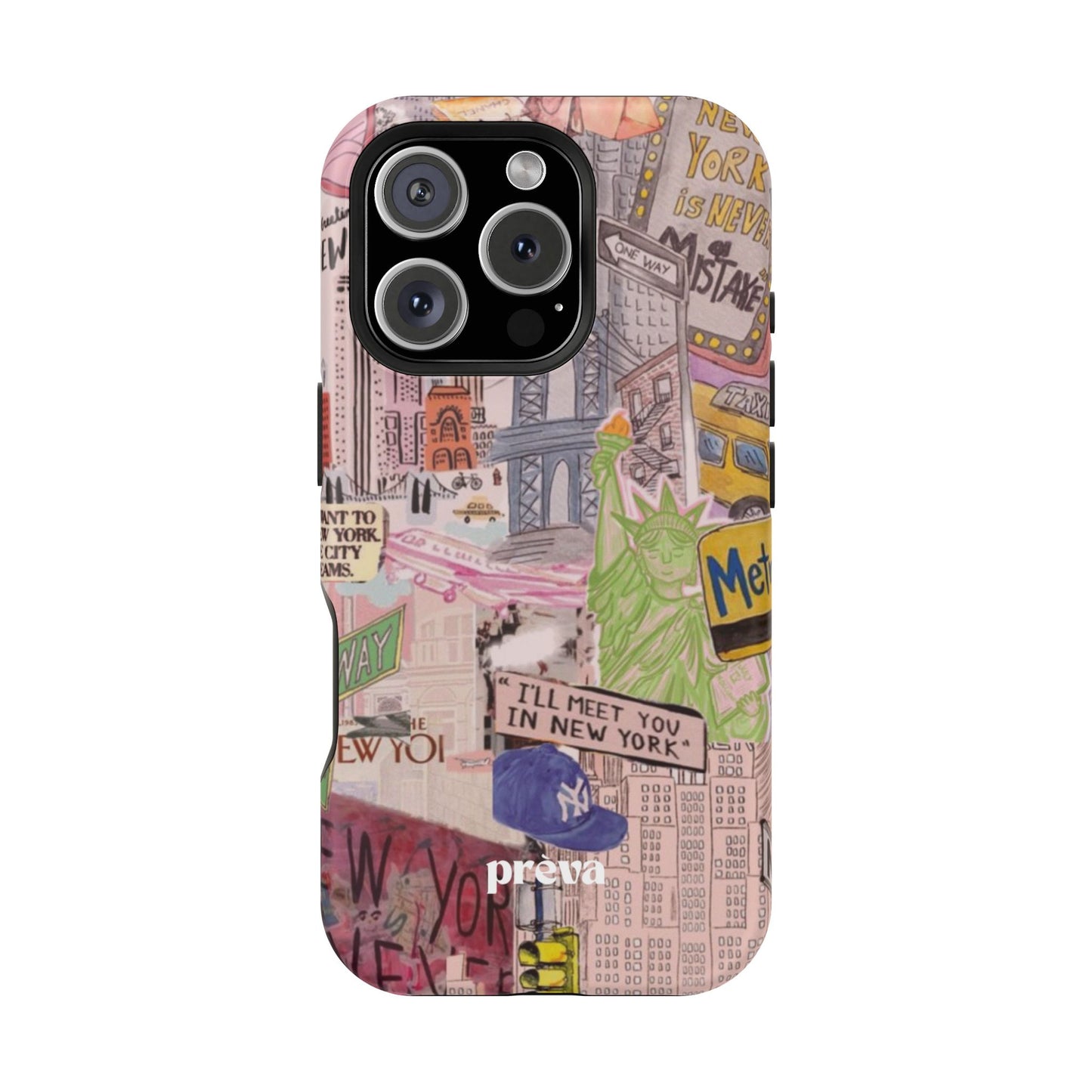 New York Collage Phone Case