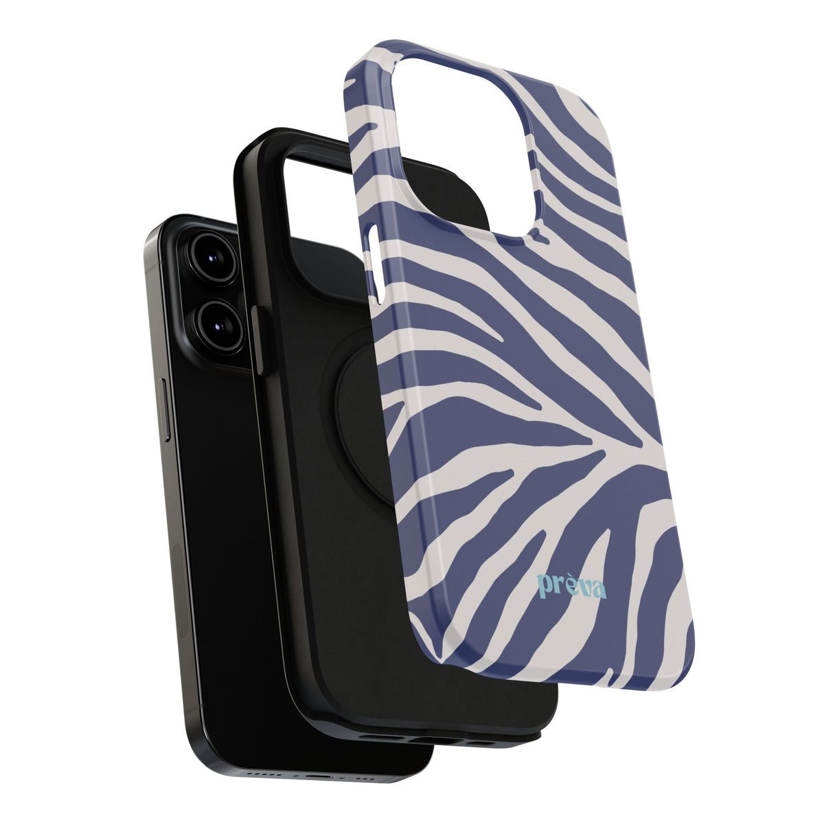 Blue Zebra Phone Case