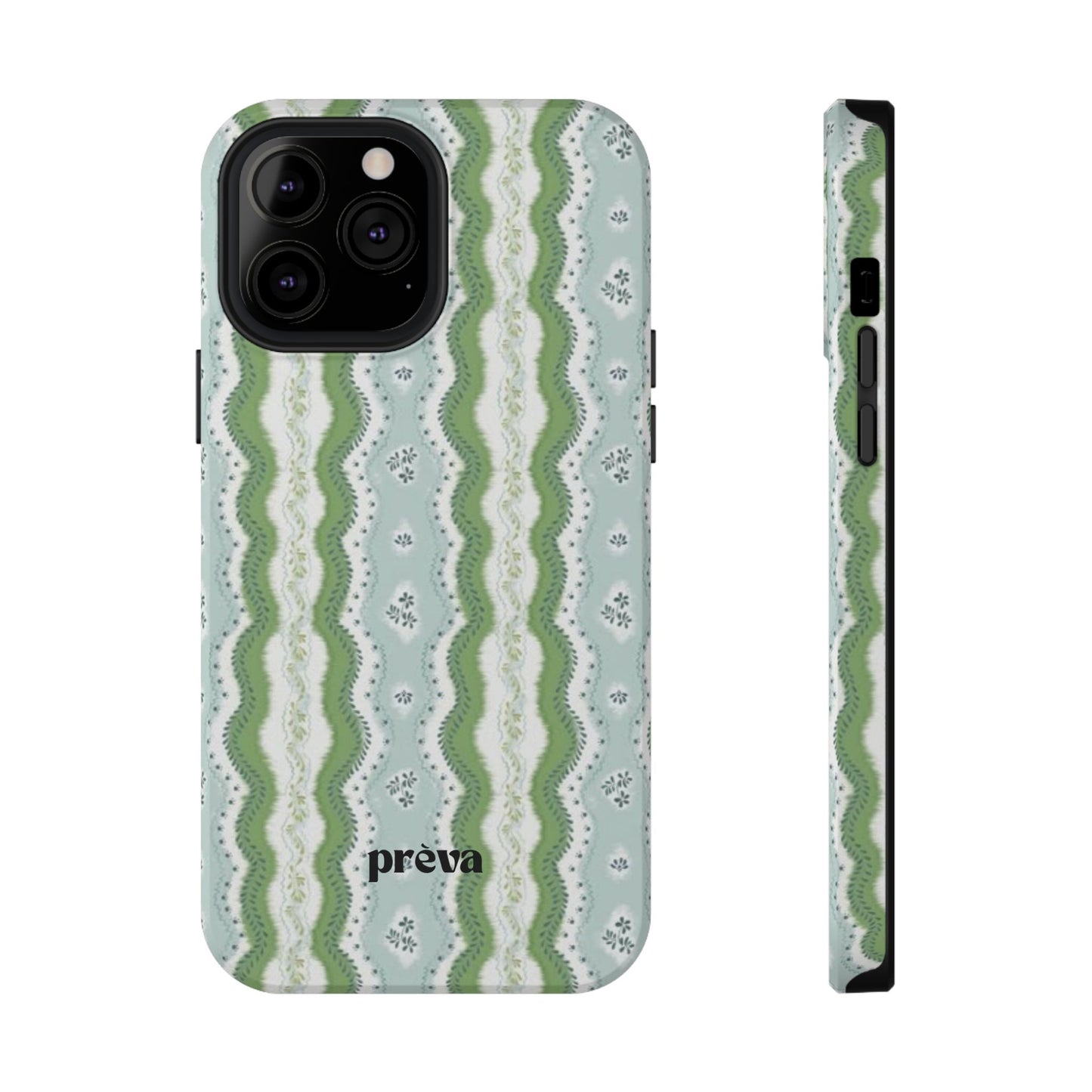 Green Waves Phone Case