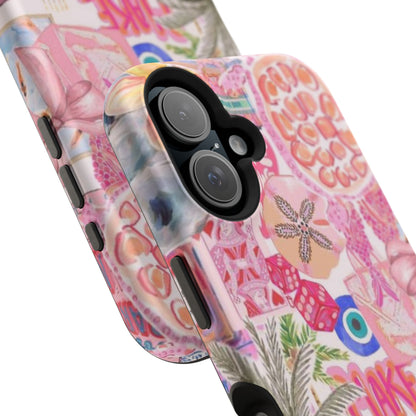Pink Tropical Collage Phone Case