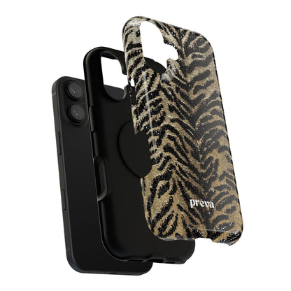 Phone Case — Impact‑Resistant Tiger Print Rug Texture