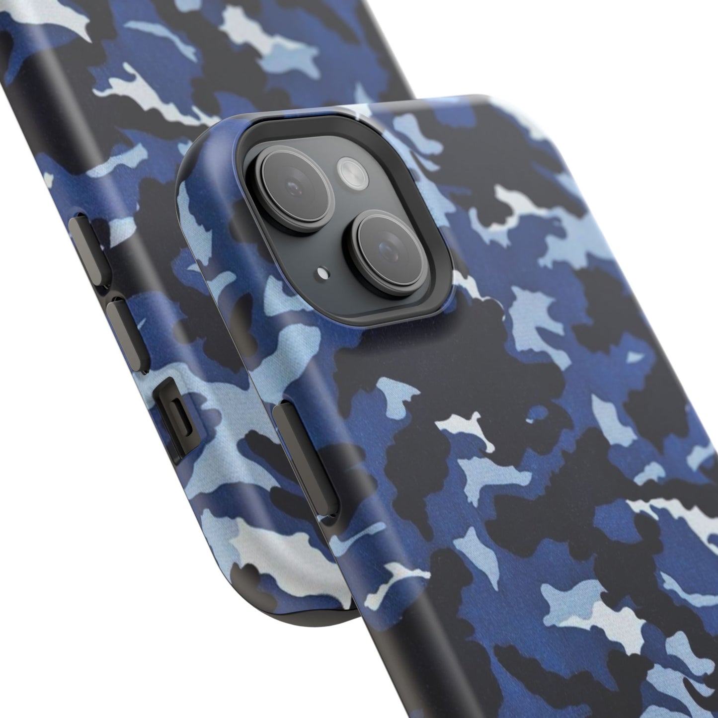 Blue Camo Phone Case