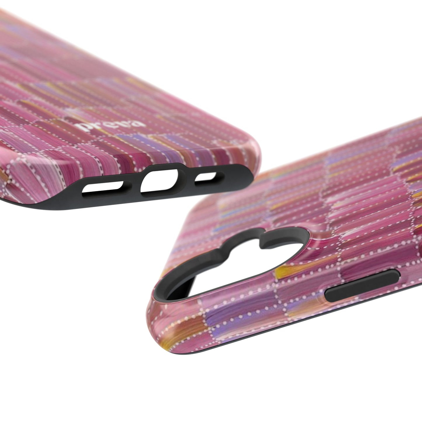 Pink Brushstroke Phone Case
