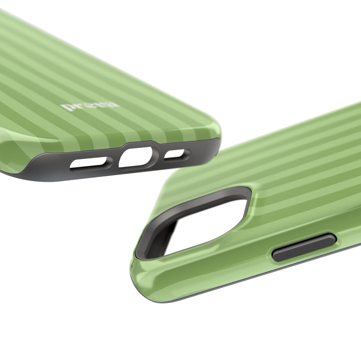 Light Green Stripes Phone Case