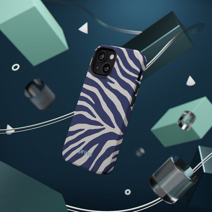 Blue Zebra Phone Case