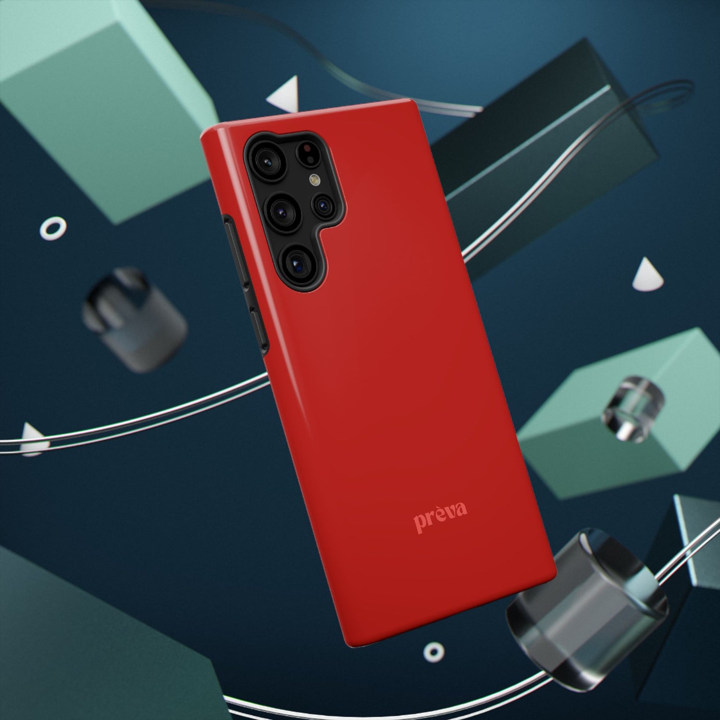 Bright Red Phone Case