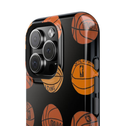Black Basketball Phone Case