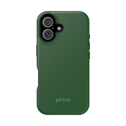 Impact-Resistant Phone Case — Forest Green Slim Armor