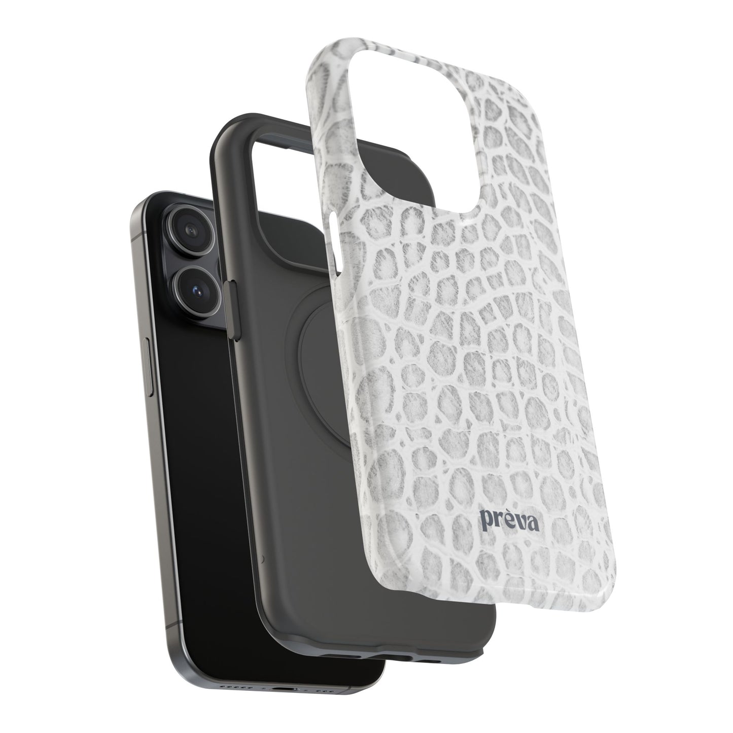 White Snake Phone Case