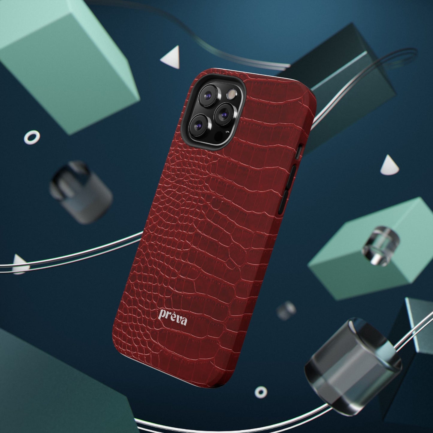Red Croc Phone Case