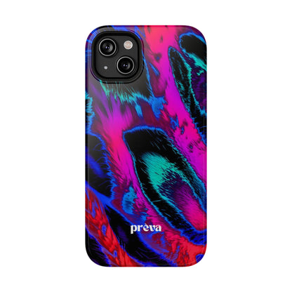 Neon Swirl Phone Case