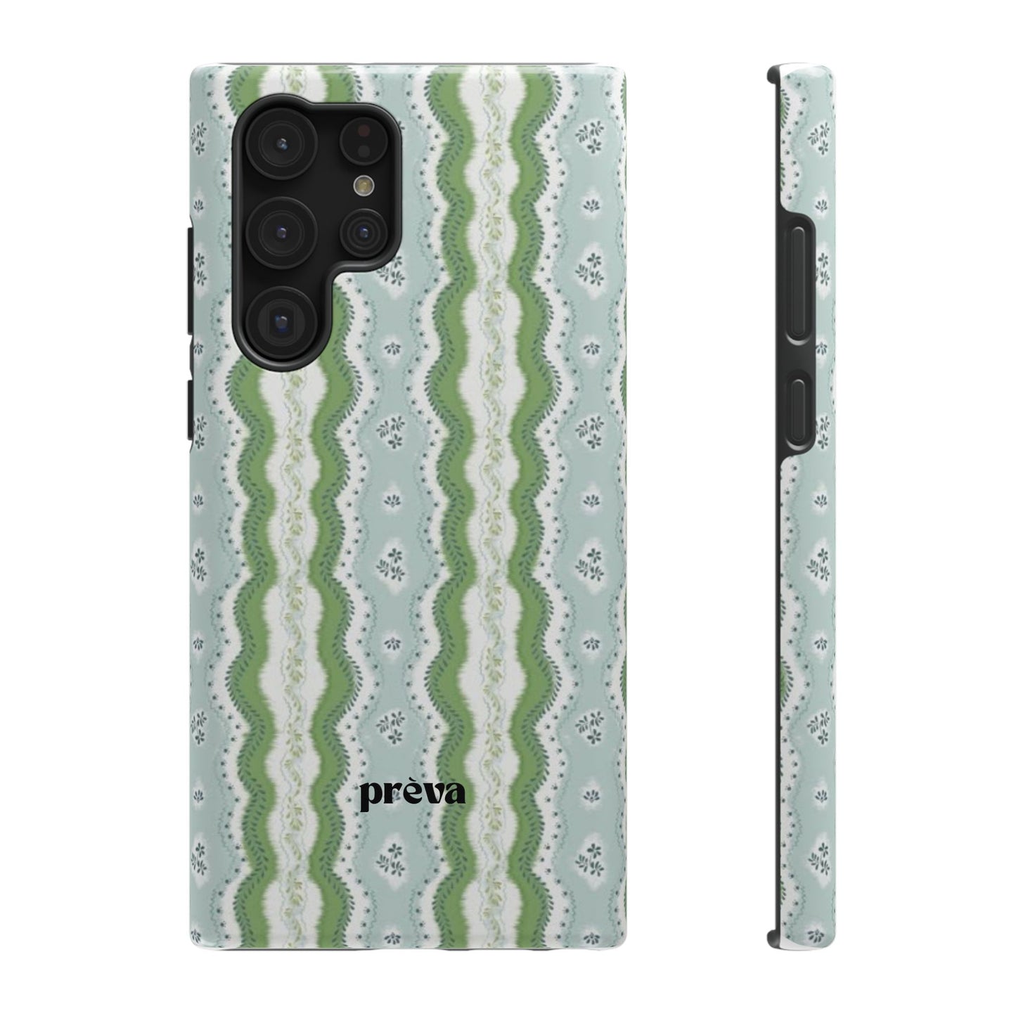 Green Waves Phone Case