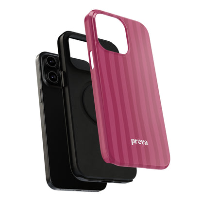Magenta Stripes Phone Case