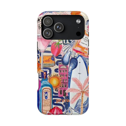 Tropical Beach Collage Phone Case