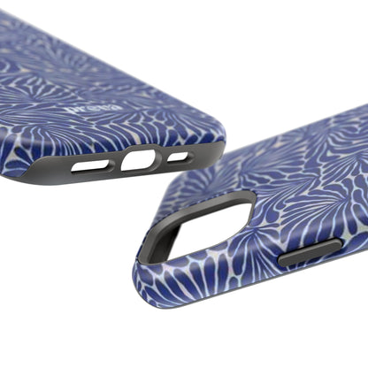 Blue Abstract Greek Phone Case