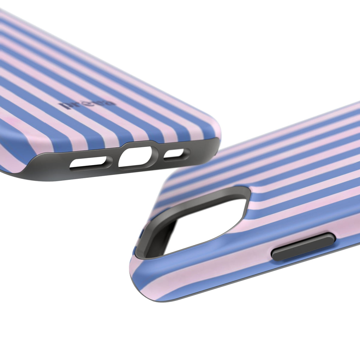 Striped Purple and Pink Phone Case