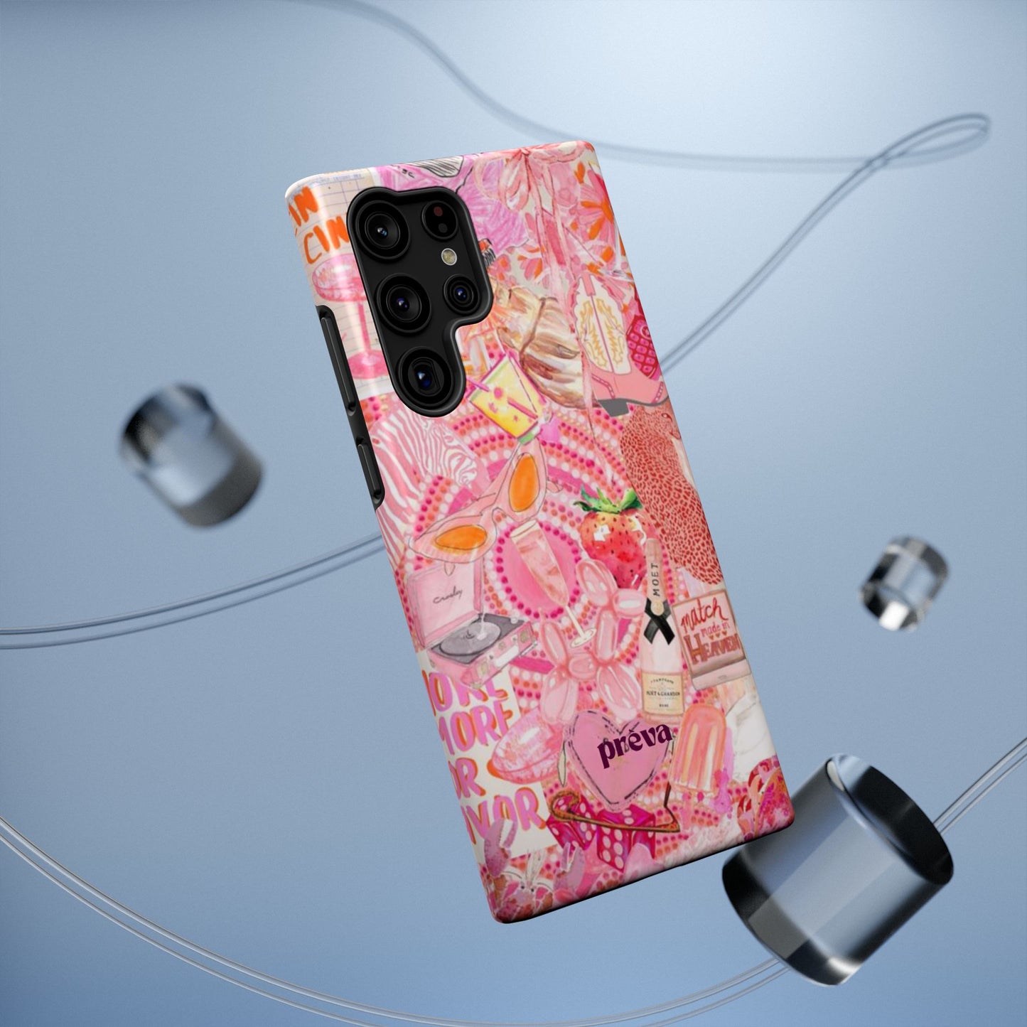Pink Collage Phone Case