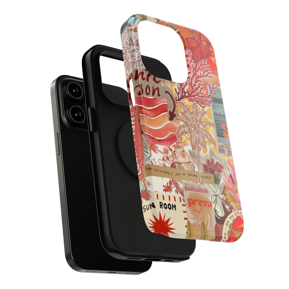 Vintage Floral Collage Phone Case