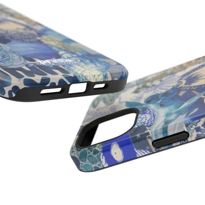 Blue Night Collage Phone Case