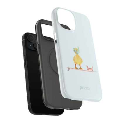 Scuba Duck Stripes Phone Case