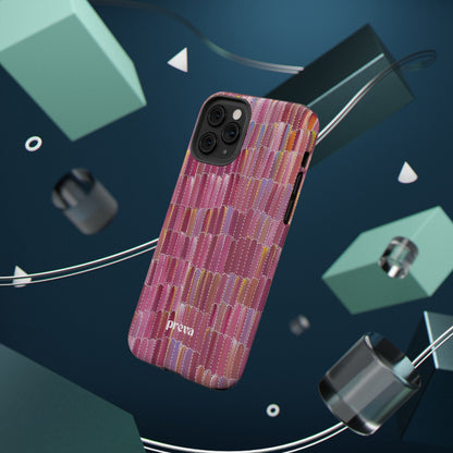 Pink Brushstroke Phone Case
