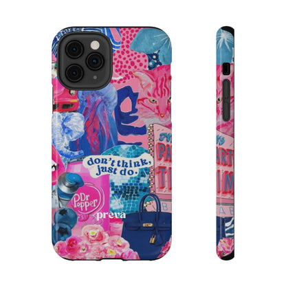 Vibrant Galaxy Collage Phone Case
