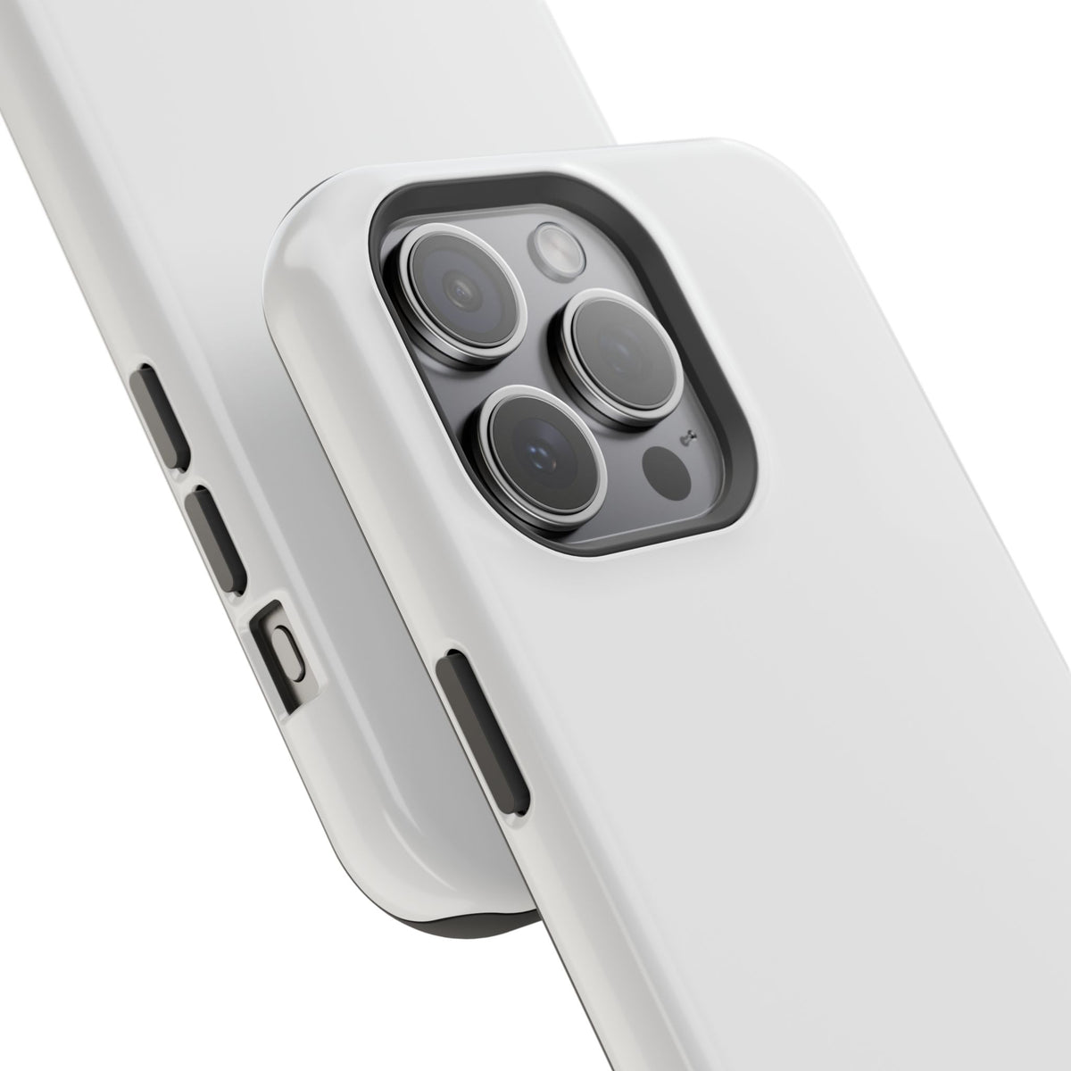 White & Grey Phone Case
