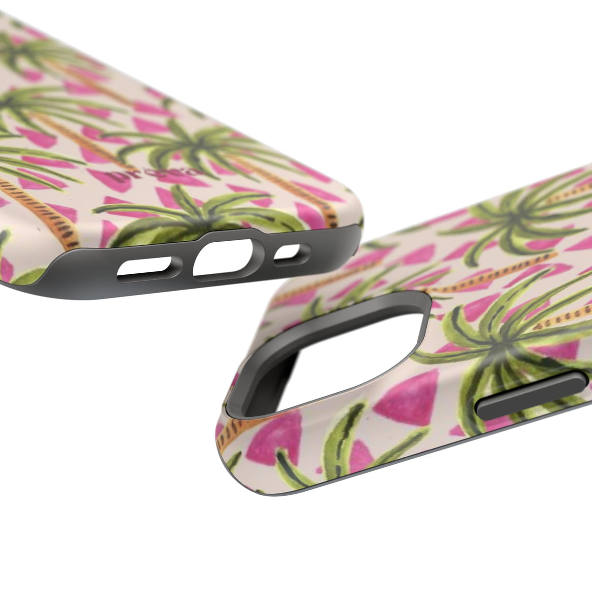 Phone Case — Pink Palm Tree Impact-Resistant Protector