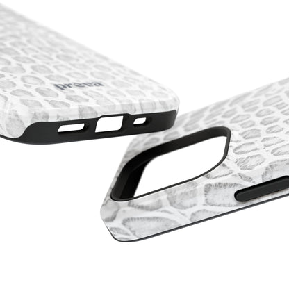 White Snake Phone Case