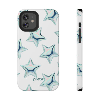 White Starburst Phone Case
