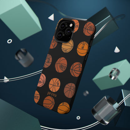 Black Basketball Phone Case